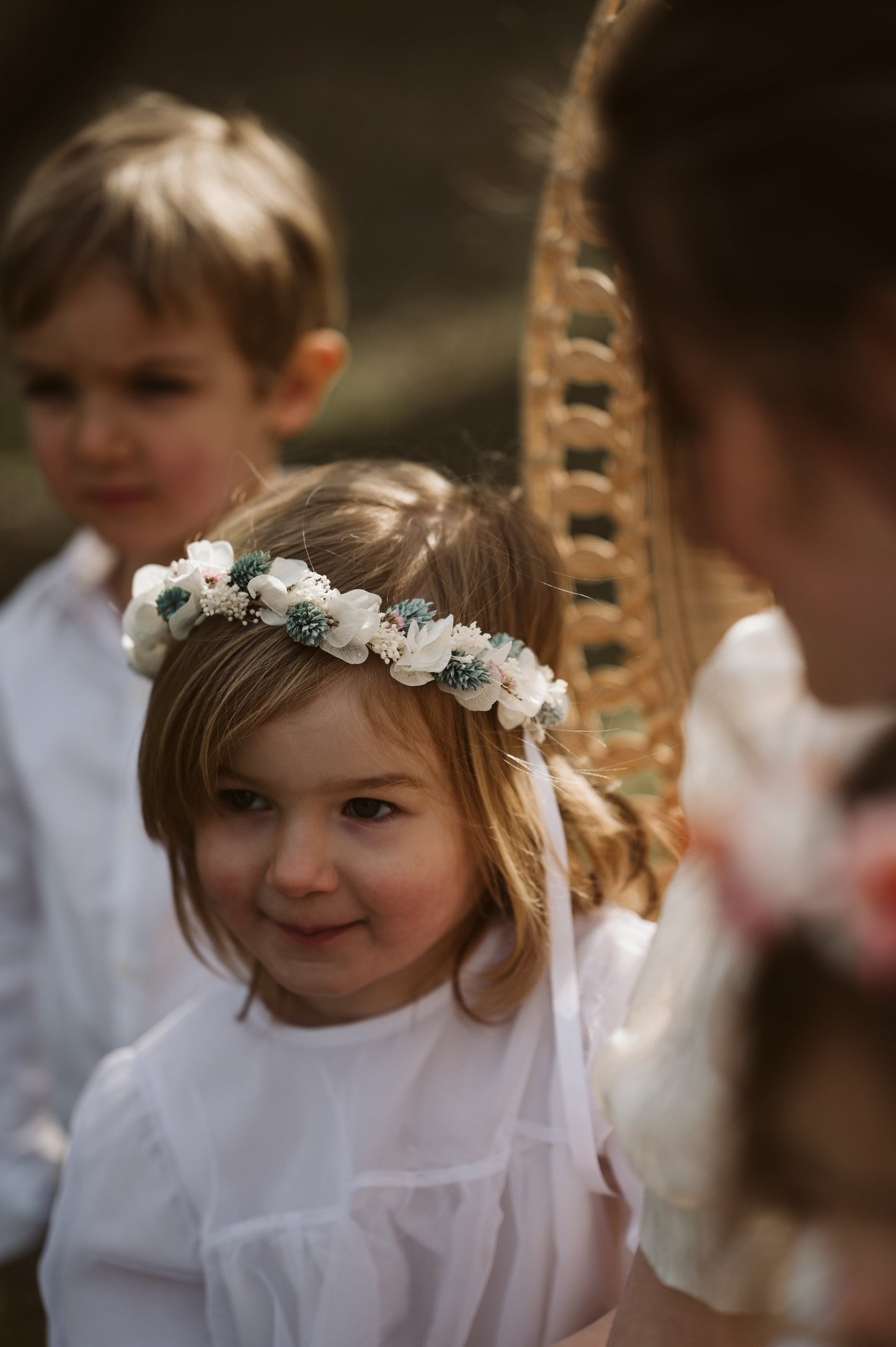 Couronne de fleurs Sacha pour enfants  l'Atelier de Clotilde – L'Atelier  de Clotilde
