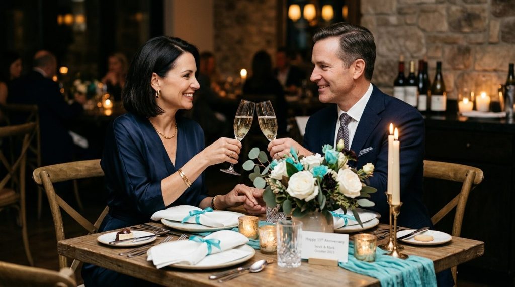 18 ans de mariage : noces de turquoise et idées cadeaux