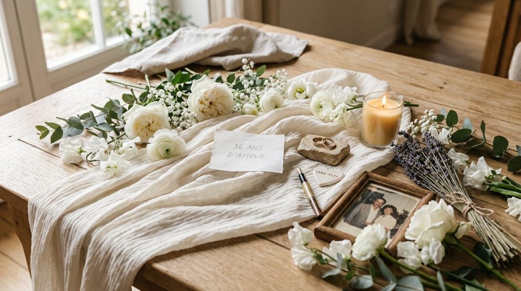 36 ans de mariage : signification et idées cadeaux