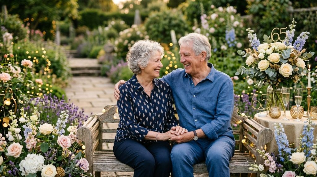 65 ans de mariage : noces de palissandre, cadeaux et célébration