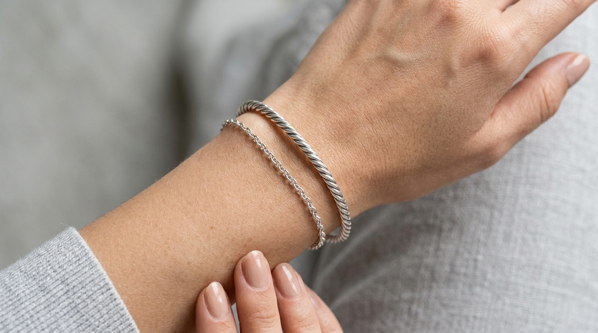 argent bracelet — image 1