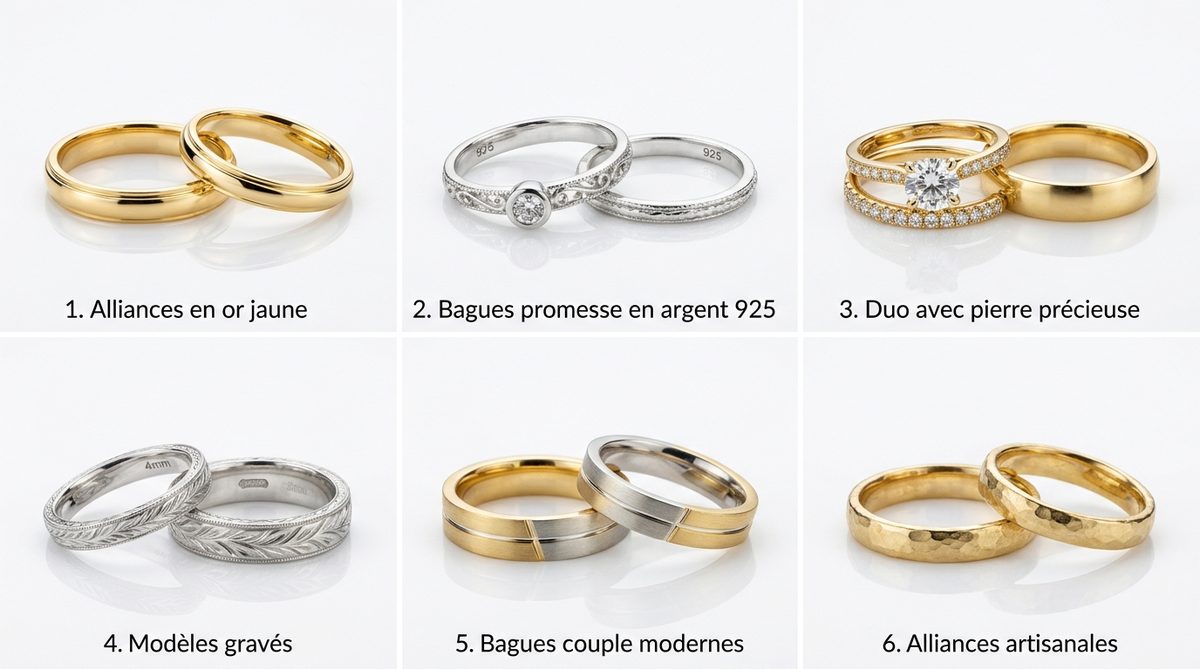 bague couple — image 1
