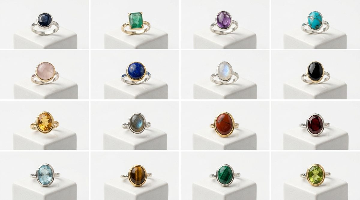 bague en pierre — image 1