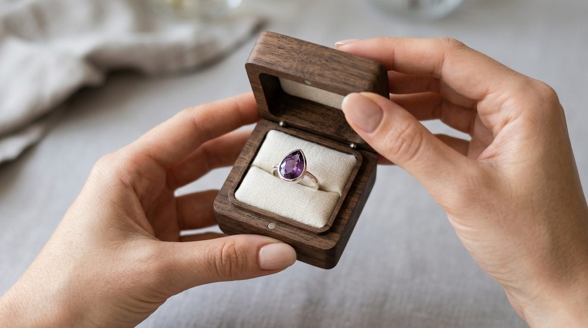 bague en pierre — image 2