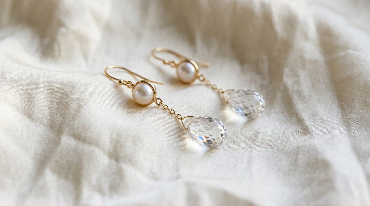 boucle d'oreille mariage — image 2
