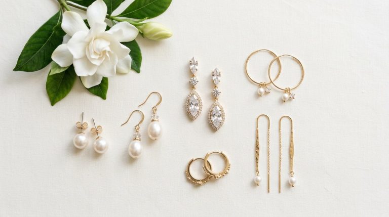 Boucles d'oreilles mariage : le guide pour bien choisir