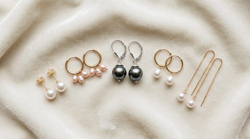 Boucles d’oreilles perles : collection élégante à découvrir