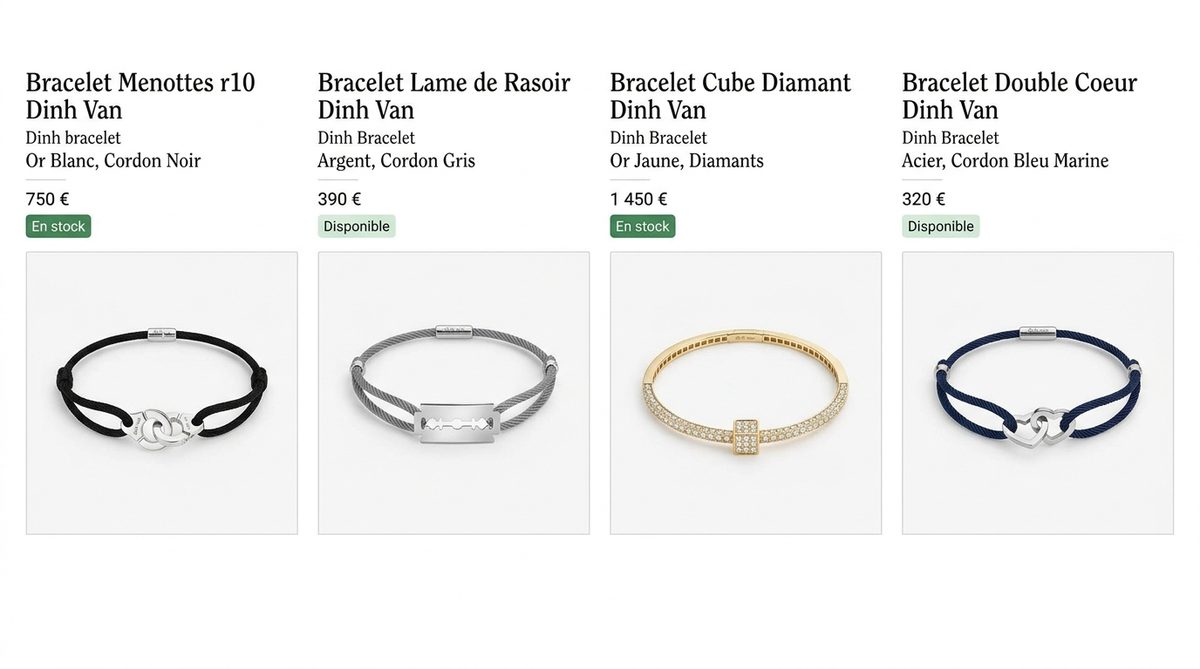 bracelet dinh van homme — image 1