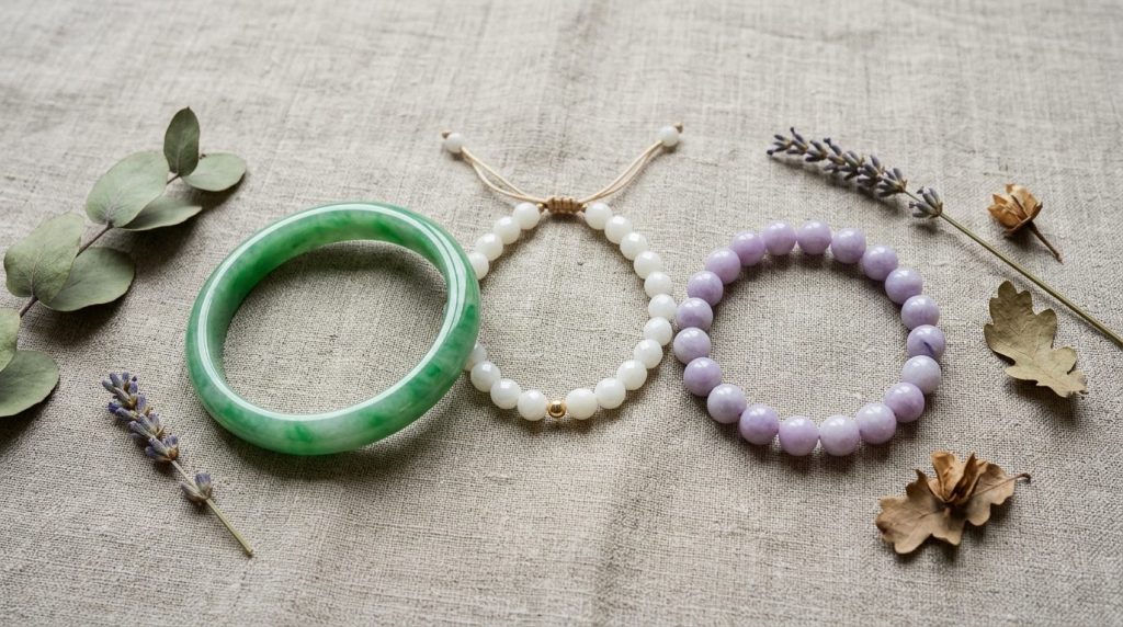 Bracelet en jade authentique : beauté, sens et bienfaits