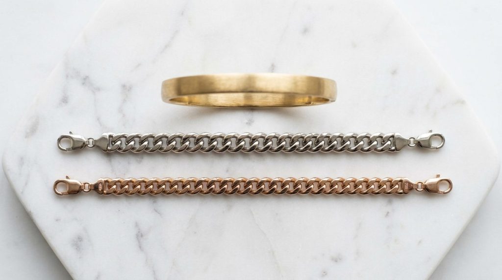 Bracelet en or pour homme : styles, carats et conseils