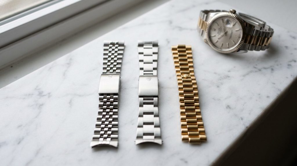 Bracelet pour montre Rolex : guide complet pour bien choisir