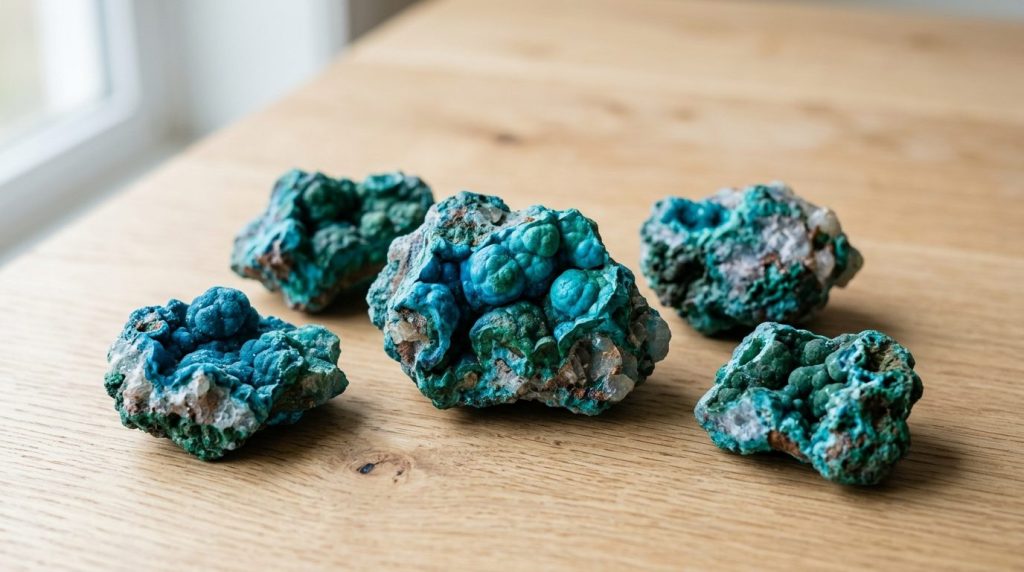 Chrysocolle : pierre, vertus et signification en lithothérapie