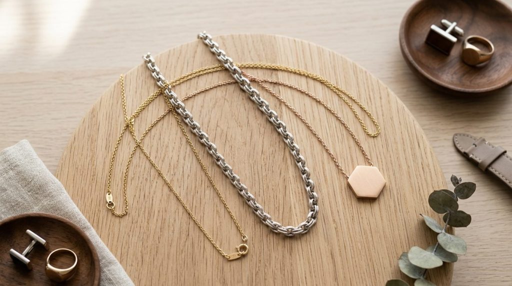 Collier homme or : découvrez notre collection exclusive