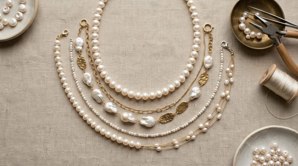 Collier de perles femme : tous les styles disponibles