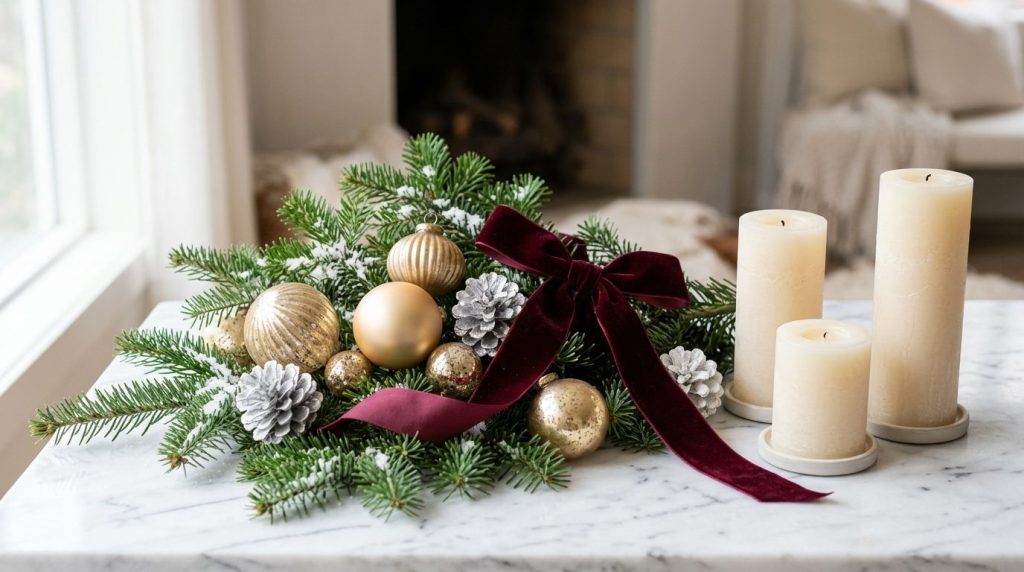 Déco Noël chic à faire soi-même : idées DIY élégantes