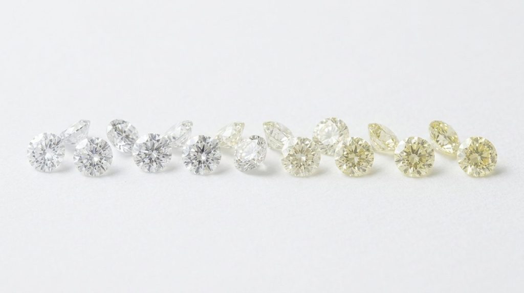 Couleur des diamants : échelle, grades et impact sur le prix
