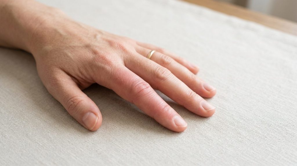 Doigt gonflé : causes, symptômes et solutions efficaces