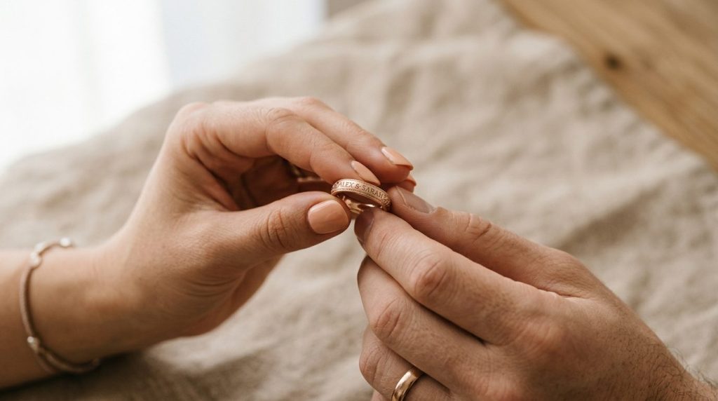 Gravure bague personnalisée : techniques, options et prix