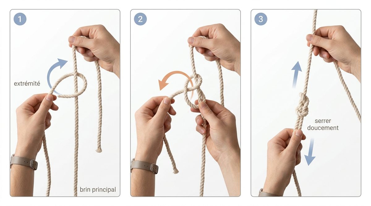 noeud coulissant bracelet — image 2
