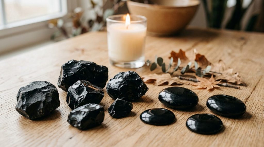 Obsidienne noire : vertus, propriétés et bienfaits complets