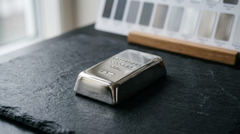 Palladium Metallic : propriétés, couleur et applications