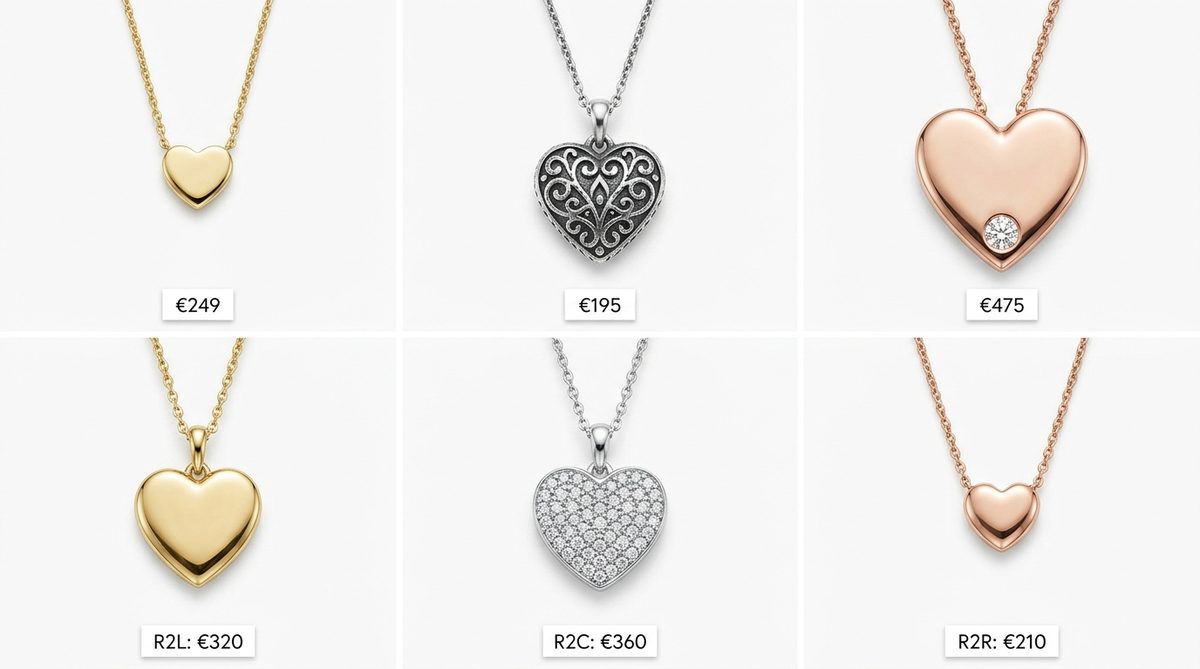pendentif coeur — image 1
