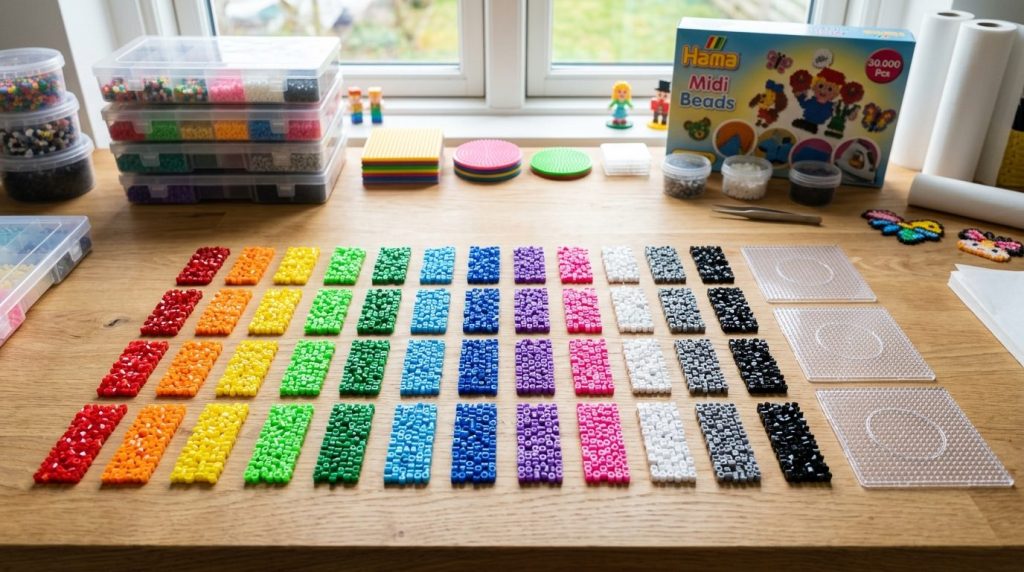 Perles Hama : sets, couleurs et kits à acheter