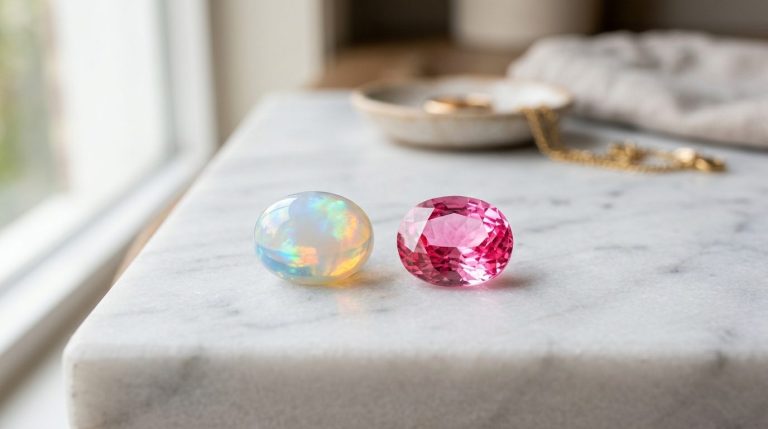 Pierre de naissance octobre : opale et tourmaline