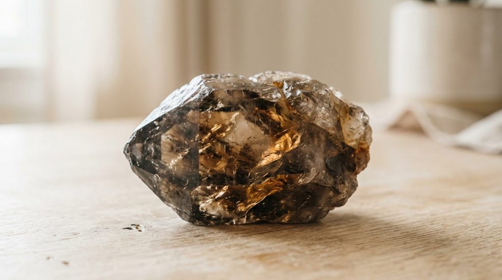 Quartz fumé : définition, propriétés et guide complet