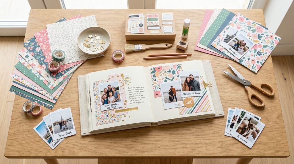 Scrapbooking débutant : matériel, tutoriel et meilleurs kits