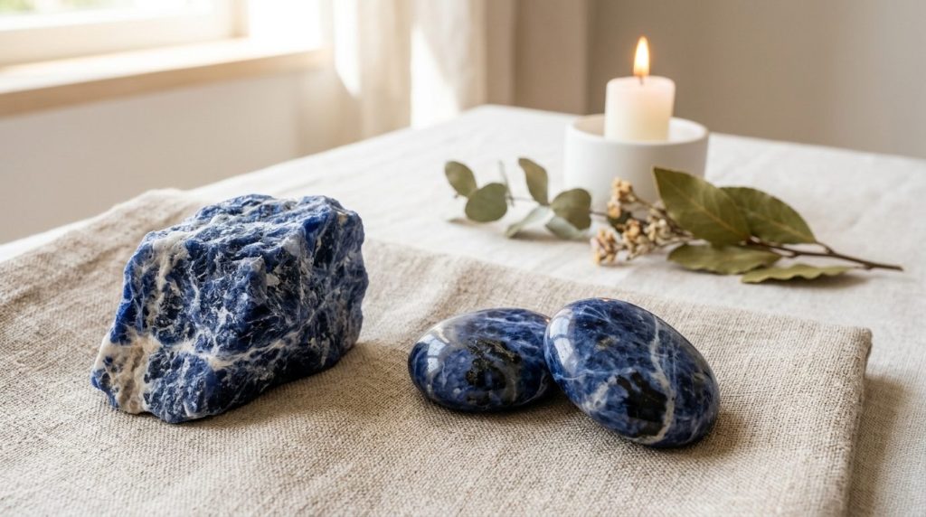 Sodalite : vertus, propriétés et bienfaits en lithothérapie