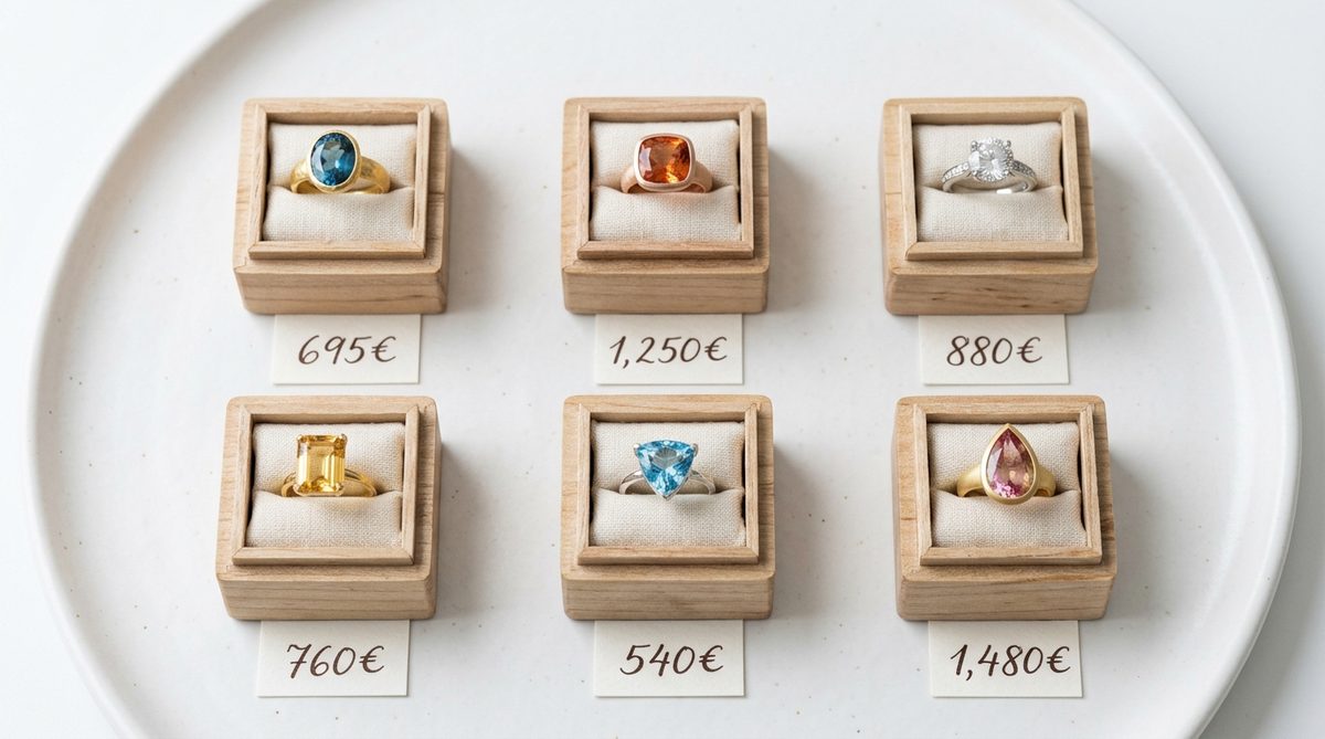topaze bague — image 1
