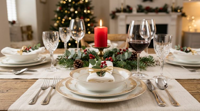 Vaisselle de Noël : collections festives pour votre table
